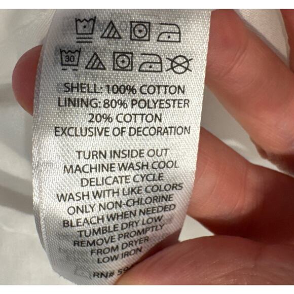 The Prairie By Rachel Ashwell Dress Baby Size 3T Butterfly Floral Print White - Picture 8 of 8